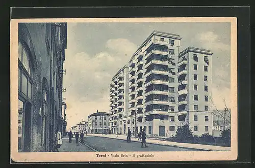 AK Terni, Viale Brin, Il grattacielo