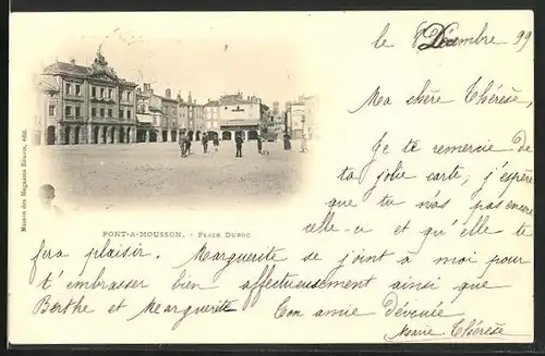 AK Pont-a-Mousson, Place Duroc