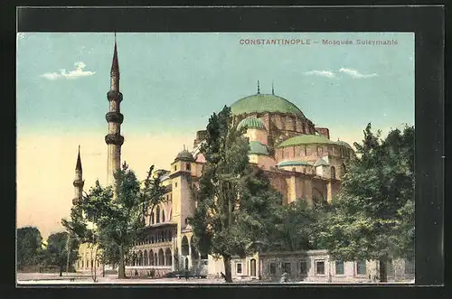 AK Constantinople, Mosquée Suleymanlé