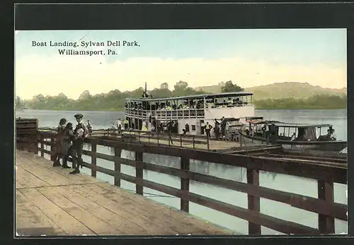 AK Williamsport, PA, Boat Landing, Sylvan Dell Park