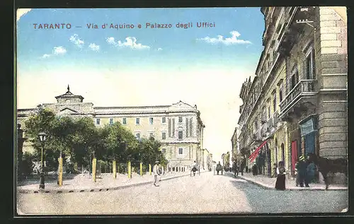 AK Taranto, Via d`Aquino e Palazzo degli Uffici