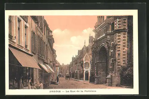 AK Hesdin, Le Rue de la Paroisse