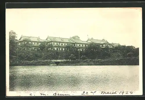 AK Nara, The Hotel as seen from the Deer Park