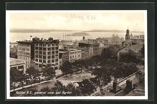 AK Halifax, General view and Harbor