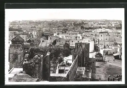 AK Rabat, Un coin ce la ville vu des Oudaias