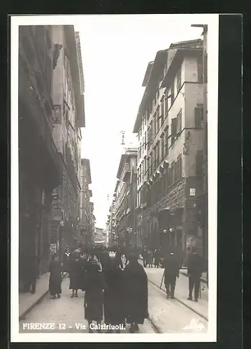 AK Firenze, Via Calziriuoli
