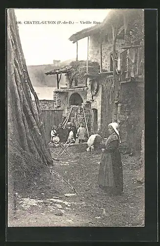AK Chatel-Guyon, Vieille Rue