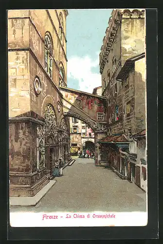 AK Firenze, La Chiesa di Orsanmichele