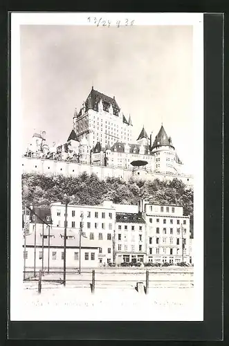 AK Quebec, Chateau Frontenac from Lower Town