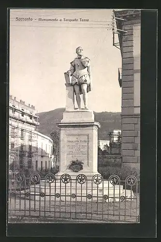 AK Sorrento, Monumento a Torquati Tasso