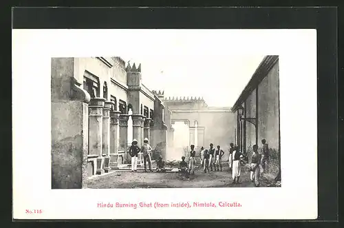 AK Calcutta-Nimtola, Hindu burning Ghat