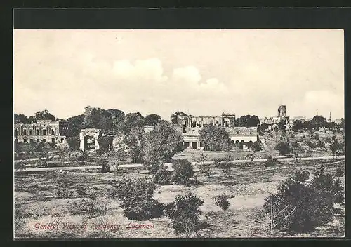 AK Lucknow, General View of Residency