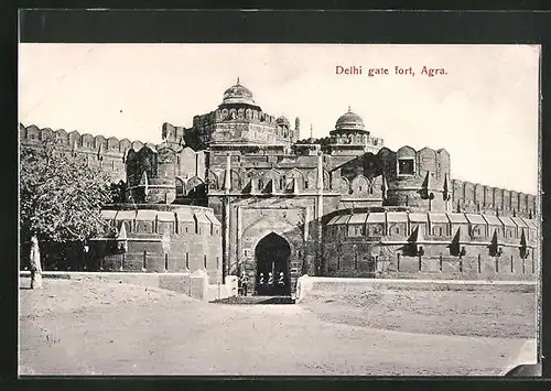 AK Agra, Delhi gate fort