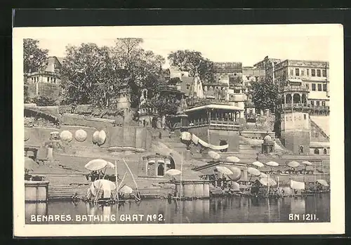 AK Benares, Bathing Ghat