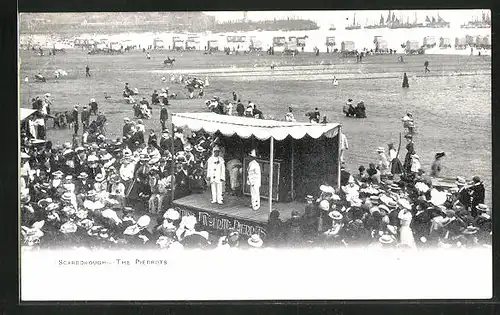 AK Scarborough, The Pierrots at a folk festival