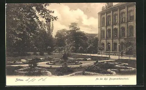 AK Zittau, An der Kgl. Baugewerkschule