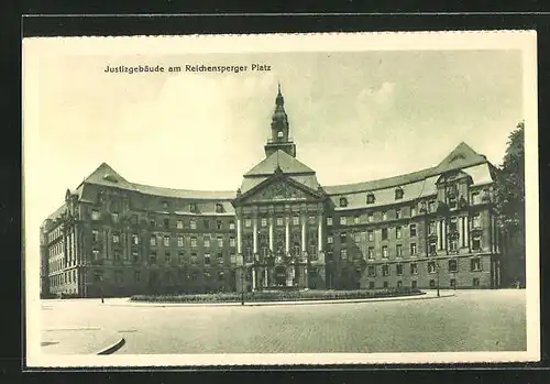 AK Köln / Rhein, Justizgebäude am Reichensperger Platz