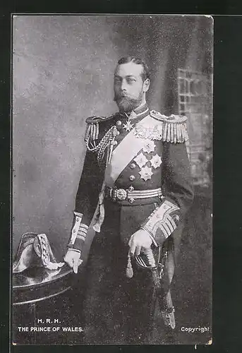 AK George V. Prinz von Wales in Uniform