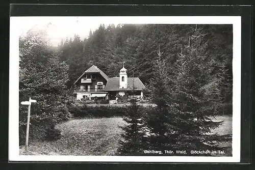 AK Gehlberg / Thür. Wald, Glöckchen im Tal