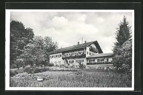 AK Gmund a. Tegernsee, Blick zum Pius-Kinderheim
