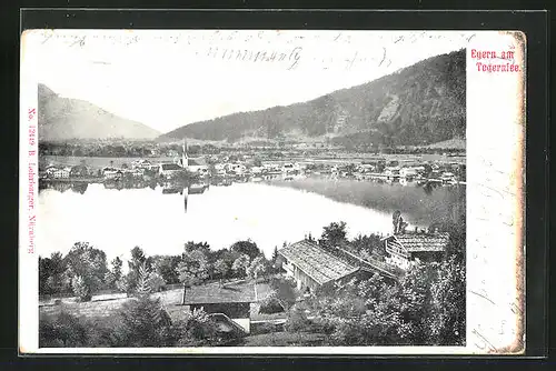 AK Egern a. Tegernsee, Panorama