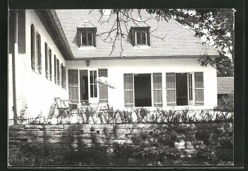 AK Pöcking / Starnberger See, Schullandheim der Luisenschule, Marie-Helbrich-Heim