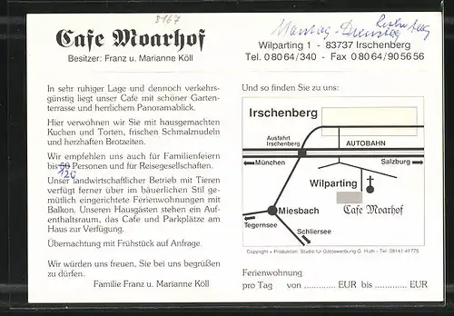 AK Irschenberg, Café Moarhof