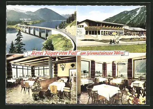 AK Fall / Sylvensteinsee, Restaurant Jägerklause