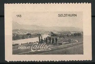 Reklamemarke Solothurn, Gesamtansicht, Chocolat Cailler, Bild 148