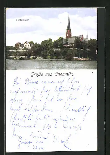 AK Chemnitz, am Schlossteich