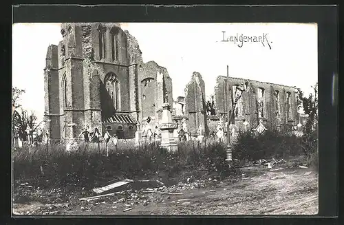 AK Langemark, Hausruine
