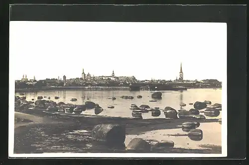 AK Riga, Panoramablick auf die Stadt
