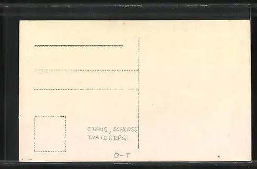 AK Stans, Schloss Tratzberg, Innenansicht