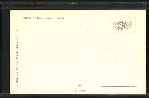 AK Bolzano, Partita verso le Dolomiti