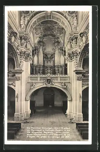 AK Passau, die Domorgel