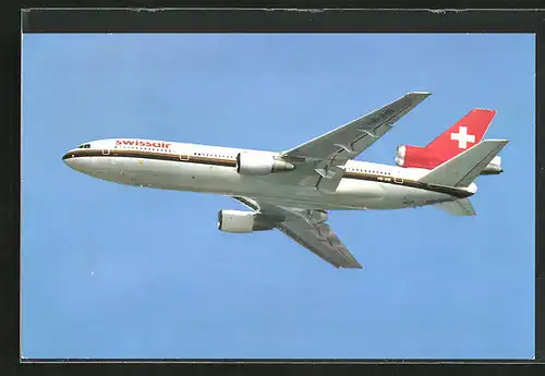 AK Flugzeug, Linienflugzeug der Fluglinie Swissair, McDonnell-Douglas DC-10-30