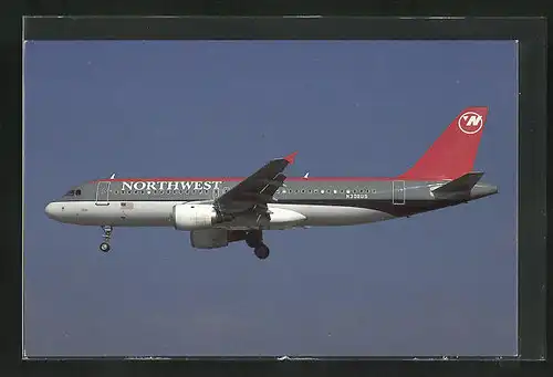 AK Flugzeug, der Fluglinie Northwest Airlines, Airbus A320-211