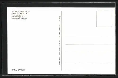 AK Flugzeug, der Fluglinie Aero Lloyd, McDonnell Douglas MD-83
