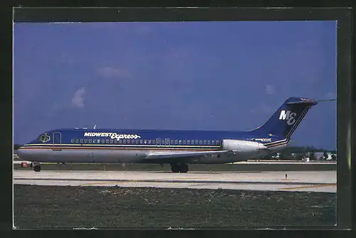 AK Flugzeug der Fluglinie Midwest Express, McDonnell Douglas DC-9-32