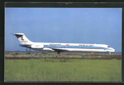 AK Flugzeug der Fluglinie Airline of Egypt, McDonnell Douglas MD-83