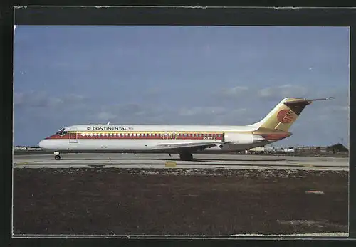 AK Flugzeug der Fluglinie Continental, McDonnell Douglas DC-9-32