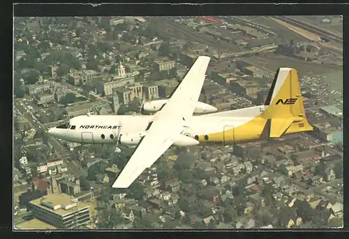 AK Flugzeug der Fluglinie Northeast Airlines, Fairchild FH 227