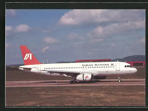 AK Flugzeug, Linienflugzeug der Fluglinie Indian Airlines, Airbus A 320-231