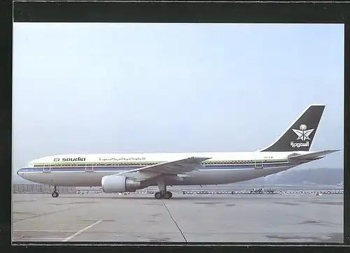 AK Flugzeug, Linienflugzeug der Fluglinie Saudia, Airbus A300-620