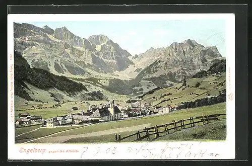 AK Engelberg, Panorama gegen die Arnialp