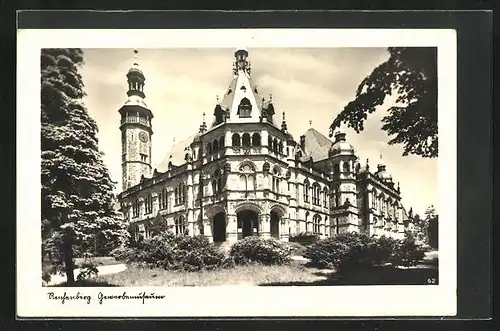 AK Reichenberg / Liberec, Blick zum Gewerbemuseum