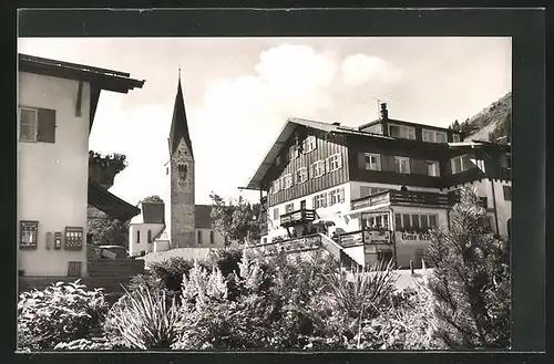 AK Mittelberg / Kleinwalsertal, Gasthaus Neue Krone