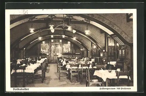 AK Wien, Volkskeller im Rathauskeller