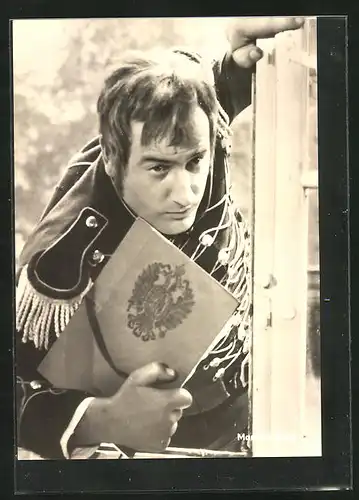AK Schauspieler Manfred Krug im Film Hauptmann Florian von der Mühle