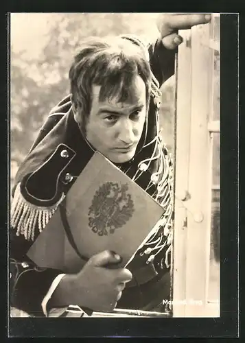 AK Schauspieler Manfred Krug im Film Hauptmann Florian von der Mühle